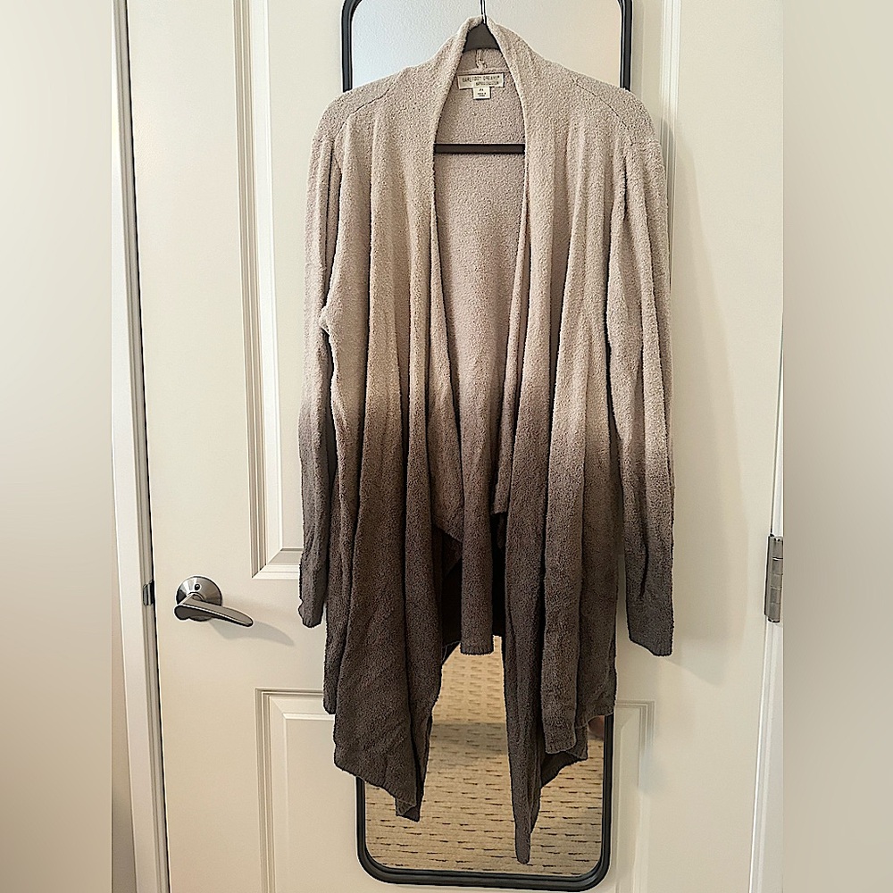 EUC Barefoot Dreams Bamboo Chic Lite Calypso Wrap Cardigan